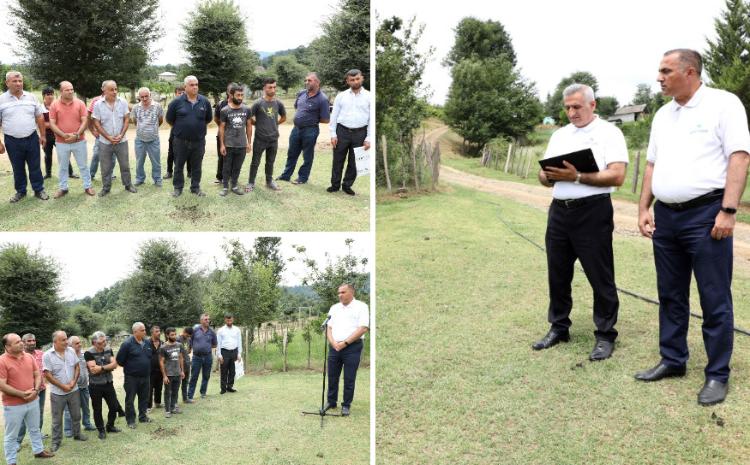 Qaz xətti yeni çəkilən Səlivə kəndinin sakinləri abonentliyin bir addımlığında 