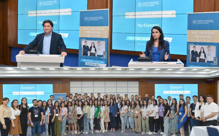 Dövlət Vergi Xidməti "Yay Təcrübə Proqramı" çərçivəsində tələbələr üçün yay düşərgəsi təşkil edib 