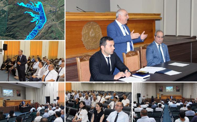 Viləşçay su anbarının II növbəsinin tikintisi layihəsinin ekoloji qiymətləndirilməsinə dair ictimai dinləmə keçirilib 