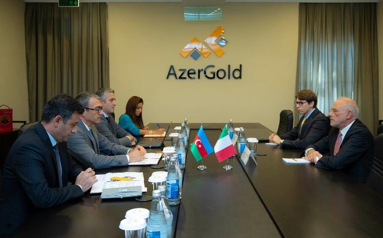 Закир Ибрагимов встретился с послом Италии в Азербайджане 