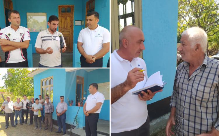 Yemişanlı kənd sakinləri qaz təchizatı ilə bağlı müraciətlərini "Açıq mikrofon"da ünvanladılar 