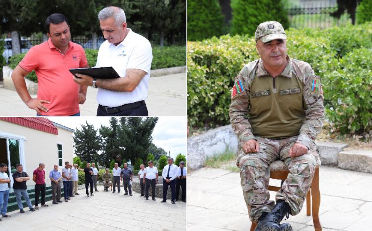 Eyni küçənin sakinləri müxtəlif müraciətlərlə "Səyyar qəbul otağı"nda 