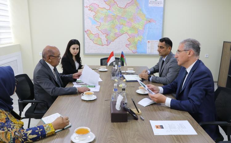 İndoneziyanın Azərbaycandakı səfiri ilə görüş keçirilib 
