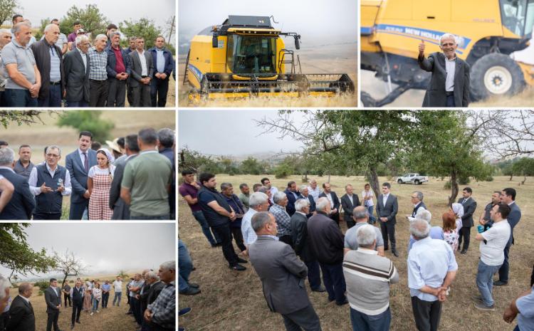 "Aqroservis" ASC rəhbərliyi Lerikdə fermerlərlə görüşüb 