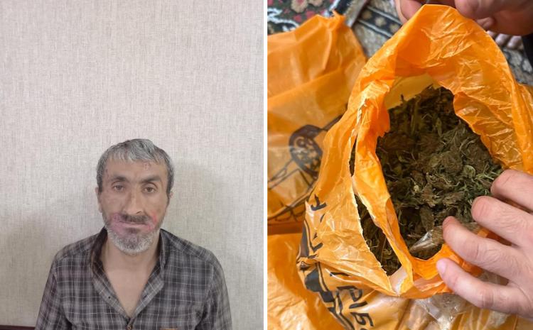 İsmayıllı rayon sakinindən 3 kiloqramdan artıq narkotik vasitə götürülüb 