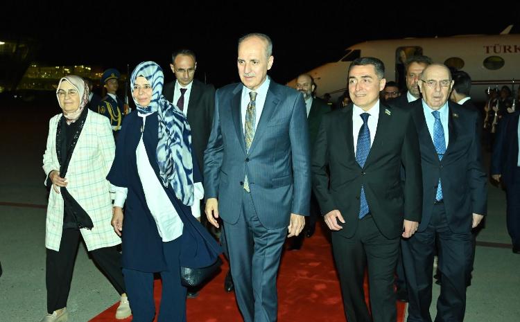 Глава Великого Национального Собрания Турции прибыл в Азербайджан 