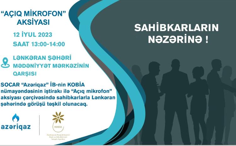 Sahibkarlarla növbəti görüş Lənkəran şəhərində keçiriləcək 