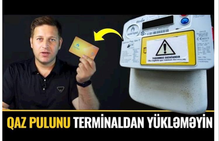 Terminaldan QAZ PULU yükləyənlər DİQQƏT! - Ödəniş hesaba keçməyə bilər... - VİDEO