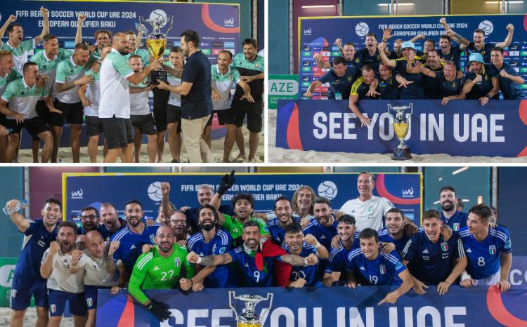 Çimərlik futbolu üzrə dünya çempionatının Avropa üzrə əsas seçmə mərhələsinə yekun vurulub 