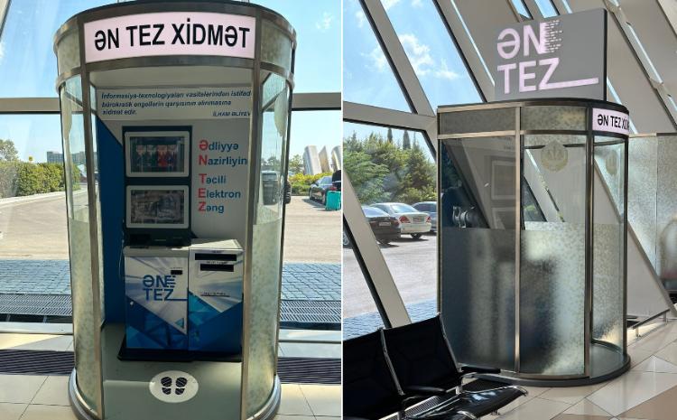 ƏN TEZ xidməti bu gündən Heydər Əliyev Beynəlxalq Aeroportunda fəaliyyətə başlayıb 