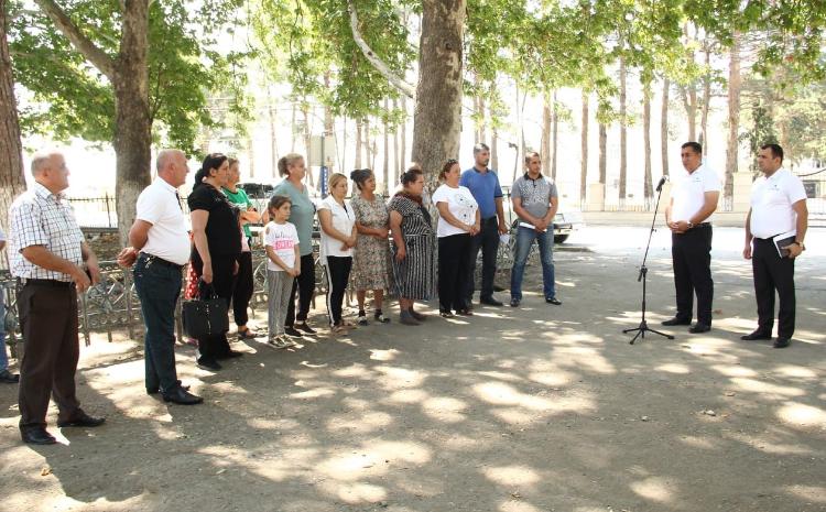 Həftənin ilk "Açıq mikrofon" aksiyası Samuxda baş tutdu 
