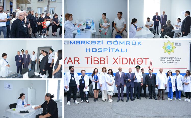 Tərtərdə şəhid və qazi ailələrinin üzvləri üçün tibbi sosial aksiya keçirib 