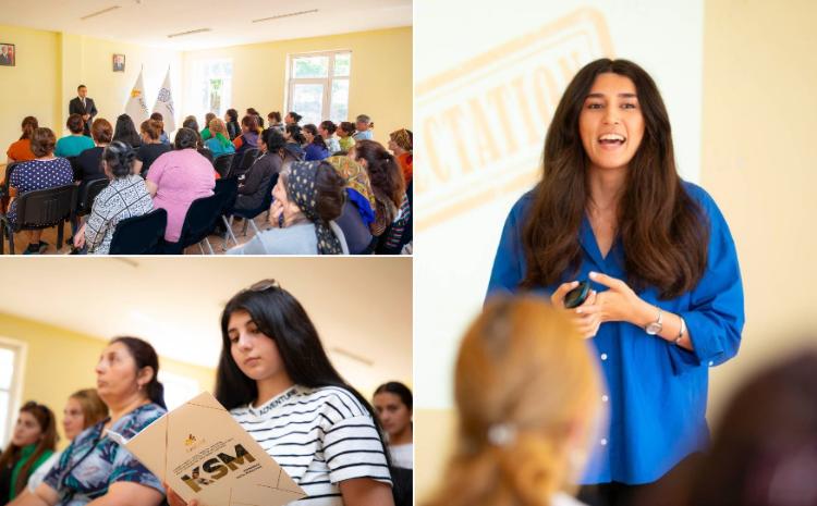 "AzerGold" и Государственное агентство занятости приступили к реализации проекта по повышению уровня занятости женщин в Дашкесане 