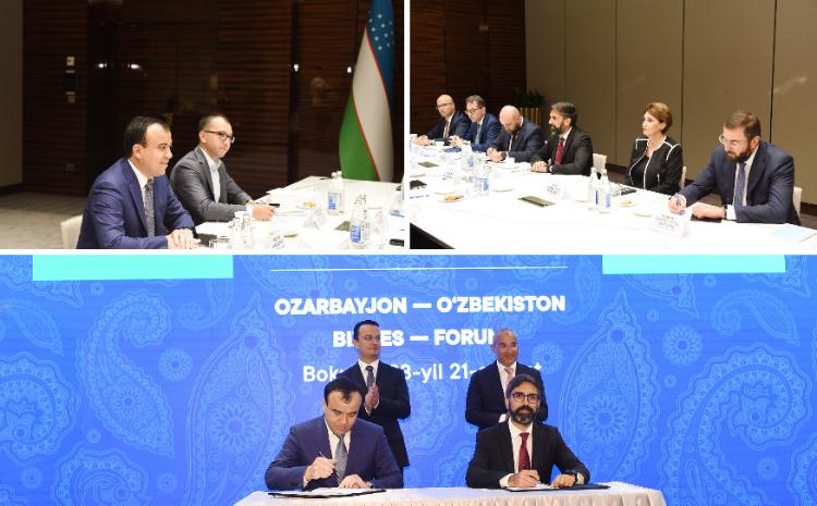 SOCAR-ın prezidenti "Uzbekneftegaz" Səhmdar Cəmiyyətinin İdarə Heyətinin sədri ilə görüşüb 