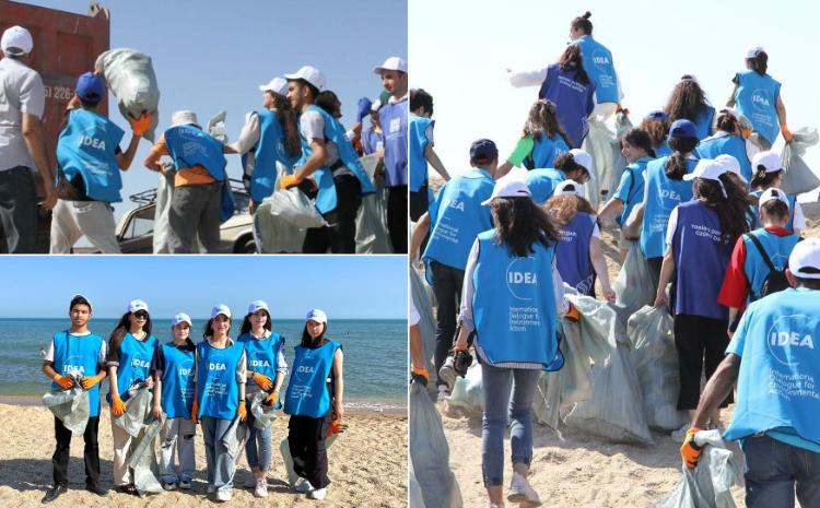 BDU Könüllüləri təmizlik aksiyasında iştirak edib 