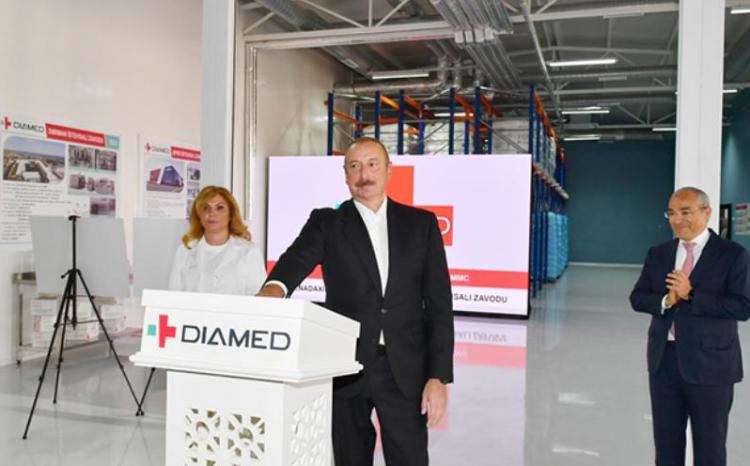 Azərbaycanda yeni dərman zavodu açıldı 