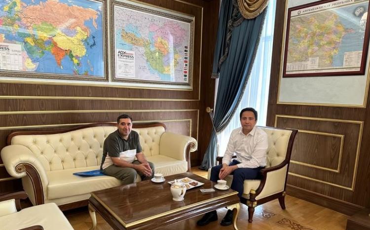 CASCFEN sədri Qazaxıstan səfirini beynəlxalq konfransa dəvət edib 