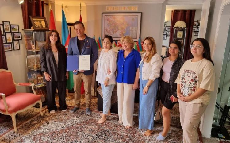 A member of the Legislative Assembly of Ontario visited the Azerbaijani House in Toronto 