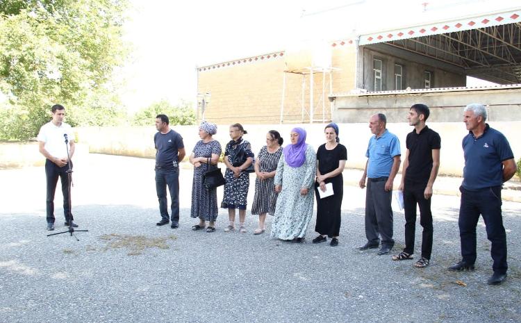 "Səyyar qəbul otağı" Goranboy sakinlərinin ixtiyarında olub 