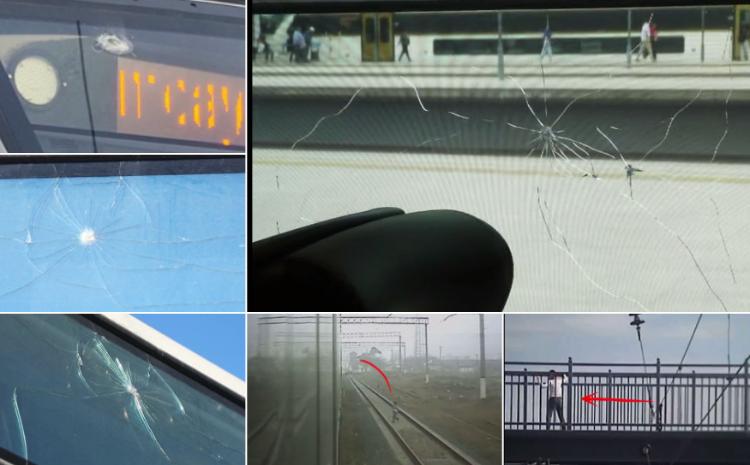 hərəkətdə olan "Stadler" qatarlarına 30 dəfədən çox daş atılıb 