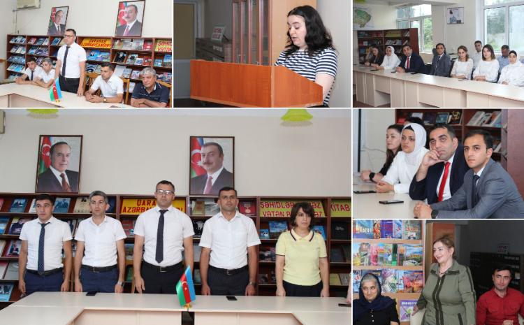 İsmayıllıda "Heydər Əliyev və Azərbaycan dil" mövzusunda dəyirmi masa keçirilib 