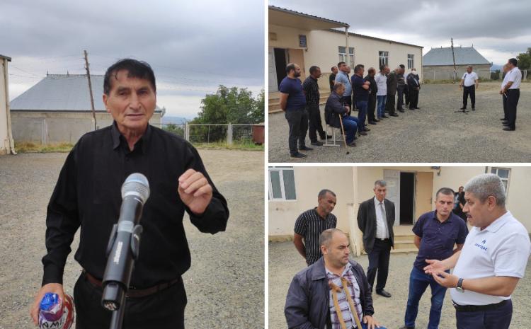 Həftənin sonuncu "Səyyar qəbul otağı" Gədəbəydə quruldu 