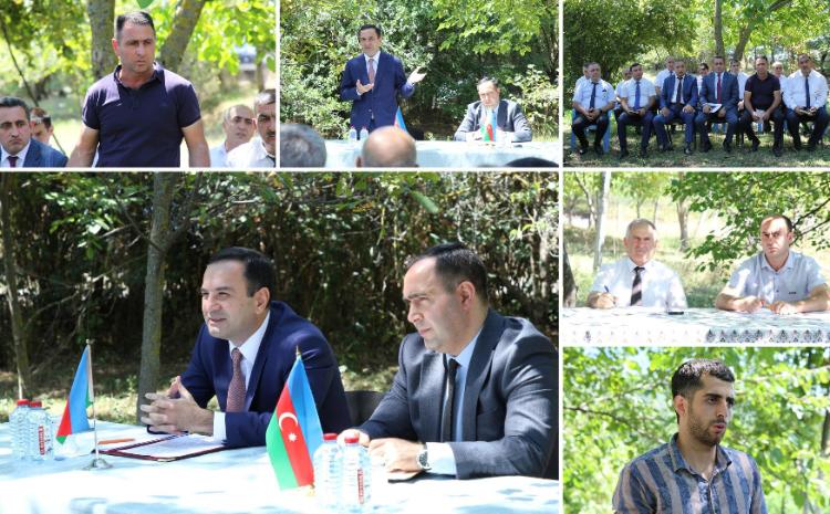 Vətəndaşlarla növbəti səyyar qəbul - rayonun Kürdüvan kəndində keçirilib 