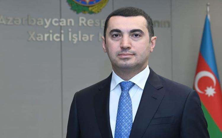 Ayxan Hacızadə: Fransa tərəfini təhrikçi və təxribatçı fikirlərə son qoymağa çağırırıq 