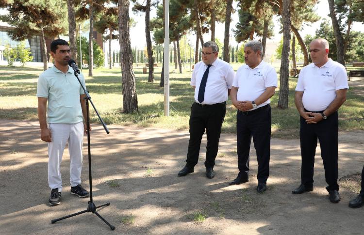 Şəmkir sahibkarları ilə görüş keçirildi 