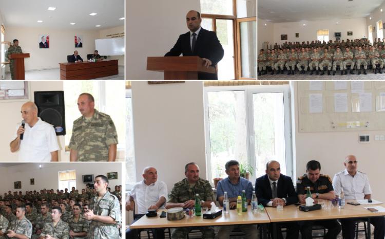 Hərbi Prokurorluq Ulu Öndərin 100 illik yubileyi münasibətilə silsilə tədbirlər keçirir 