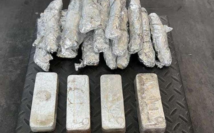 Nəqliyyat vasitəsindən gümüş aşkar edilib 