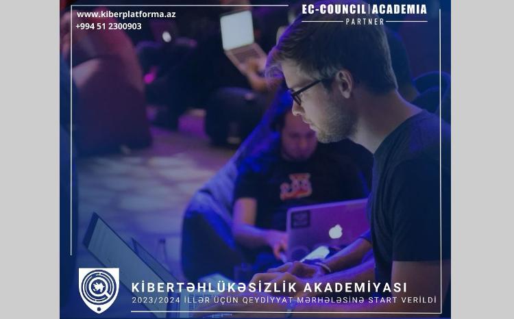 Kibertəhlükəsizlik Akademiyasına qeydiyyat davam edir 
