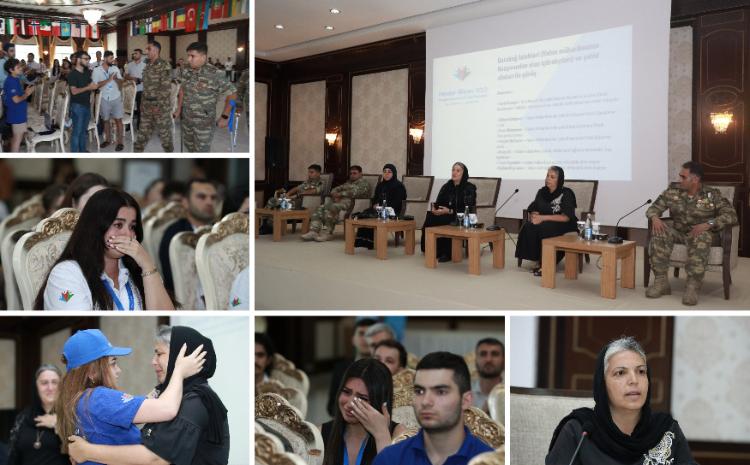 Участники IV Летнего лагеря встретились с карабахскими воинами-освободителями и матерями шехидов 