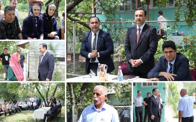 İsmayıllı Rayon İcra Hakimiyyətinin başçısı səyyar qəbul keçirib 