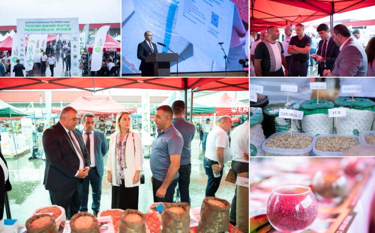 Ağstafada Aqrar İnnovasiya Festivalı çərçivəsində toxum sərgi-satış yarmarkası təşkil olunub 