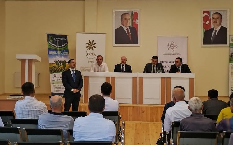 İsmayıllıda sahibkarlarla görüşlər keçirilib 
