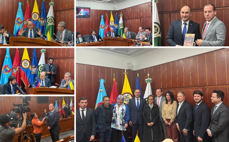 Azərbaycan səfiri Kolumbiya Konqresində ölkəmizlə bağlı təqdimatla çıxış edib - VİDEO