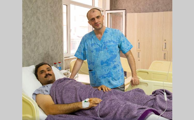 "YAŞAT" Fondu daha bir qazimizin tibbi xərclərini  qarşılayıb 