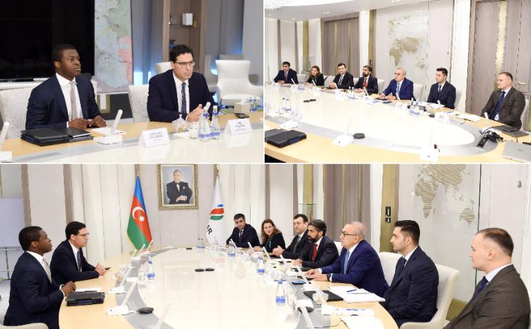 SOCAR-ın prezidenti "Brookfield" şirkətinin idarəedici partnyoru və Yaxın Şərq üzrə rəhbəri ilə görüşüb 