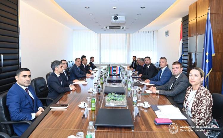 Xorvat iş adamları Azərbaycanın biznes və investisiya mühitindən yararlanmağa dəvət olunub 