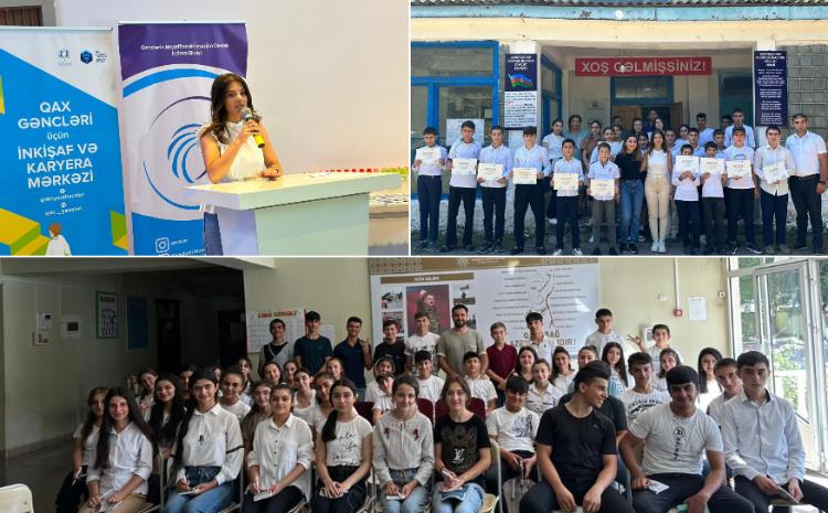 "Növbəti Stansiya Gənclik şimal-qərb regionları" layihəsinin icrası başa çatıb 