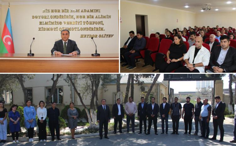Yüksək Texnologiyalar Parkında 27 Sentyabr - Anım Günü qeyd olunub 