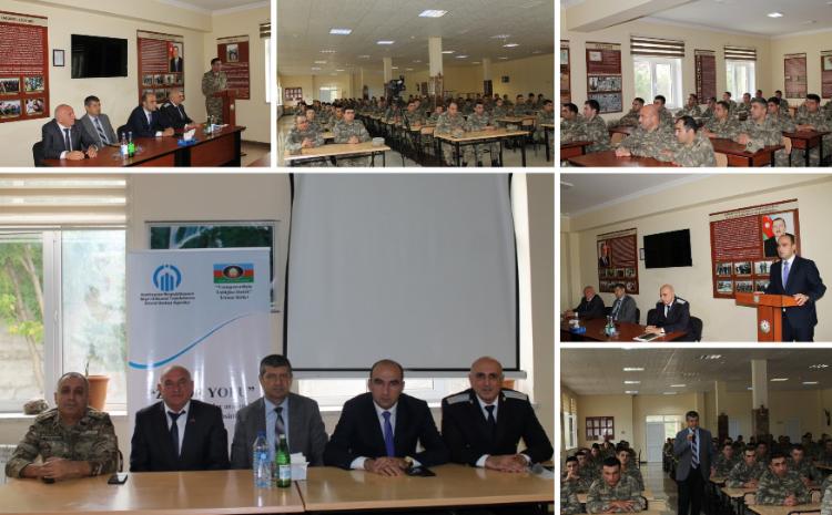 Hərbi Prokurorluğun Ulu Öndərin 100 illik yubileyi münasibətilə keçirdiyi silsilə tədbirlər davam etdirilir 