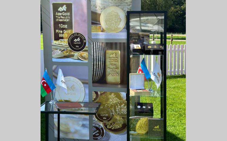 Коллекции золотых монет ЗАО «AzerGold» представлены в Германии 