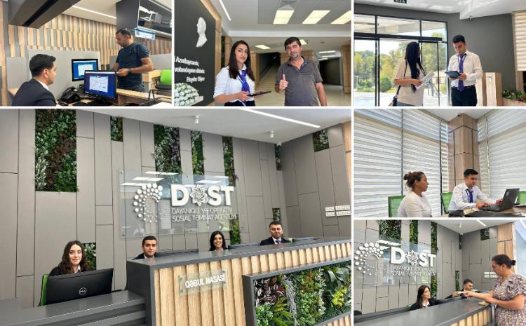 Qarabağ Regional DOST Mərkəzi vətəndaşlara xidmət göstərməyə başlayıb 