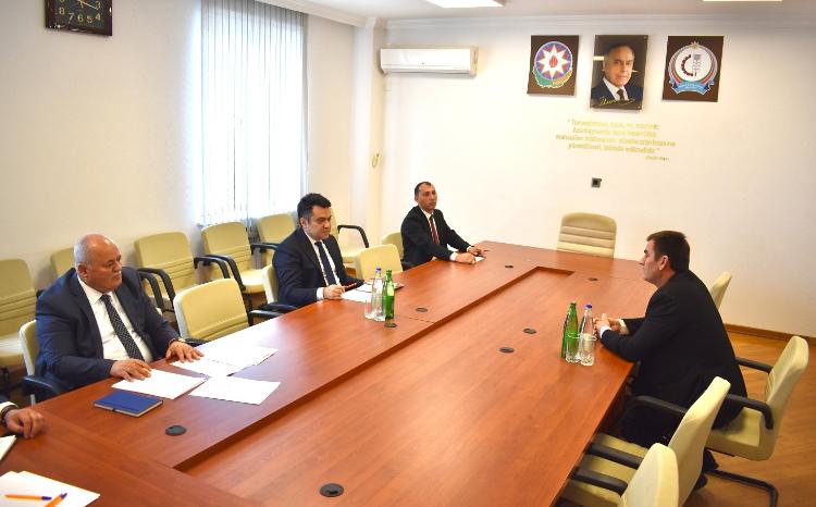 Aqrar Xidmətlər Agentliyinin sədr müavini Cəfər Məhərrəmov Hacıqabulda vətəndaşları qəbul edib 
