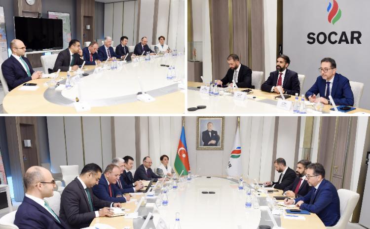 SOCAR-ın prezidenti ITFC-nin baş icraçı direktoru ilə görüşüb 
