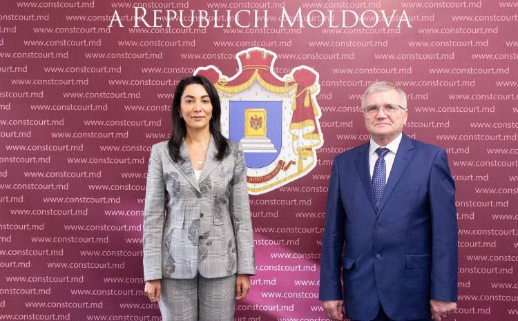 Ombudsman Moldova Konstitusiya Məhkəməsinin sədri ilə görüşüb 