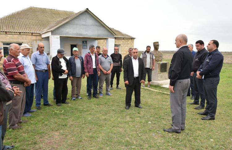 Ağçay kənd sakinlərinin abonent olmaq istəyi 