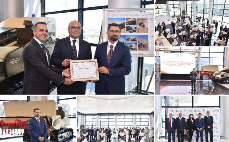 Бронированная машина разминирования "Revival P" передана ANAMA со стороны Фонда Возрождения Карабаха 